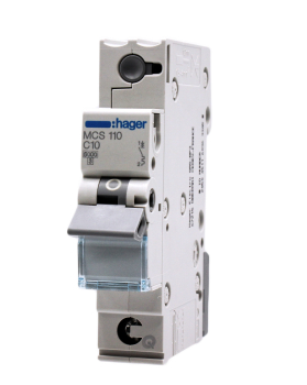 Hager MCS 110 LS-Schalter C10 / 6kA Sicherung Automat Leitungsschutzschalter 10A